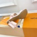 Louis Vuitton Silhouette Mules In Monogram-embossed Leather