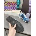 Louis Vuitton Women's Run Away Sneakers In Blue Monogram Denim