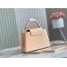 Louis Vuitton Capucines BB Bag in Beige Taurillon Leather M20841