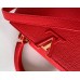 Louis Vuitton Capucines BB Bag in Red Taurillon Leather M52689 Louis Vuitton Capucines BB Bag in Red Taurillon Leather M52689