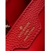 Louis Vuitton Capucines BB Bag in Red Taurillon Leather M52689 Louis Vuitton Capucines BB Bag in Red Taurillon Leather M52689