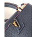 Louis Vuitton Capucines BB Bag in Navy Taurillon Leather M52693 Louis Vuitton Capucines BB Bag in Navy Taurillon Leather M52693