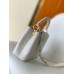 Louis Vuitton Capucines BB Bag in White Taurillon Leather M55832 Louis Vuitton Capucines BB Bag in White Taurillon Leather M55832