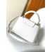 Louis Vuitton Capucines BB Bag in White Taurillon Leather M55832 Louis Vuitton Capucines BB Bag in White Taurillon Leather M55832