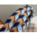 Louis Vuitton Damier Azur NeoNoe MM With Braided Strap N50042 Louis Vuitton Damier Azur NeoNoe MM With Braided Strap N50042