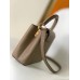 Louis Vuitton Capucines BB Bag in Galet Taurillon Leather M94634 Louis Vuitton Capucines BB Bag in Galet Taurillon Leather M94634
