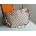 Louis Vuitton Damier Azur Neverfull MM Bag With Braided Strap N50047 Louis Vuitton Damier Azur Neverfull MM Bag With Braided Strap N50047