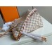Louis Vuitton Damier Azur Neverfull MM Bag With Braided Strap N50047 Louis Vuitton Damier Azur Neverfull MM Bag With Braided Strap N50047