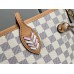 Louis Vuitton Damier Azur Neverfull MM Bag With Braided Strap N50047 Louis Vuitton Damier Azur Neverfull MM Bag With Braided Strap N50047