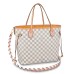 Louis Vuitton Damier Azur Neverfull MM Bag With Braided Strap N50047 Louis Vuitton Damier Azur Neverfull MM Bag With Braided Strap N50047