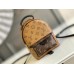 Louis Vuitton Palm Springs Mini Backpack In Monogram Reverse Canvas M44872 Louis Vuitton Palm Springs Mini Backpack In Monogram Reverse Canvas M44872