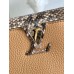 Louis Vuitton Capucines BB Bag with Python Leather N80741 Louis Vuitton Capucines BB Bag with Python Leather N80741