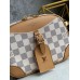 Louis Vuitton Mini Deauville Bag In Damier Azur Canvas N50048