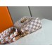 Louis Vuitton Damier Azur Croisette Bag With Braided Strap N50053 Louis Vuitton Damier Azur Croisette Bag With Braided Strap N50053