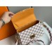 Louis Vuitton Damier Azur Croisette Bag With Braided Strap N50053 Louis Vuitton Damier Azur Croisette Bag With Braided Strap N50053