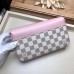Louis Vuitton Pochette Felicie In Damier Azur Canvas N60235