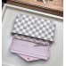 Louis Vuitton Pochette Felicie In Damier Azur Canvas N60235