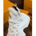 Louis Vuitton LV Archlight 2.0 Platform Sneakers In White Lace Louis Vuitton LV Archlight 2.0 Platform Sneakers In White Lace