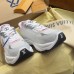 Louis Vuitton Women's Run 55 Sneakers In Pink Materials