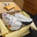Louis Vuitton Women's Run 55 Sneakers In Pink Materials