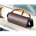 Louis Vuitton Soft Polochon MM Bag in Monogram Macassar Canvas M46691 Louis Vuitton Soft Polochon MM Bag in Monogram Macassar Canvas M46691