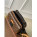 Louis Vuitton S-Lock Messenger Bag in Monogram Macassar Canvas M46688 Louis Vuitton S-Lock Messenger Bag in Monogram Macassar Canvas M46688