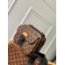 Louis Vuitton S-Lock Messenger Bag in Monogram Macassar Canvas M46688 Louis Vuitton S-Lock Messenger Bag in Monogram Macassar Canvas M46688