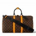 Louis Vuitton Keepall Bandouliere 45 Bag in Monogram Macassar Canvas M46703 Louis Vuitton Keepall Bandouliere 45 Bag in Monogram Macassar Canvas M46703