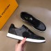 Louis Vuitton Men's Rivoli Sneakers In Monogram Reverse Canvas Louis Vuitton Men's Rivoli Sneakers In Monogram Reverse Canvas
