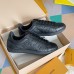 Louis Vuitton Men's Luxembourg Sneakers in Monogram-embossed Leather Louis Vuitton Men's Luxembourg Sneakers in Monogram-embossed Leather