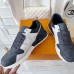 Louis Vuitton Men's Run Away Sneakers in Bicolor Monogram Canvas Louis Vuitton Men's Run Away Sneakers in Bicolor Monogram Canvas
