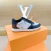Louis Vuitton Men's Rivoli Sneakers In Tri-color Monogram Canvas Louis Vuitton Men's Rivoli Sneakers In Tri-color Monogram Canvas