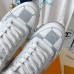Louis Vuitton Men's Run Away Sneakers in White Damier-embossed Leather Louis Vuitton Men's Run Away Sneakers in White Damier-embossed Leather