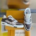 Louis Vuitton Men's LV Trainer Sneakers in Bicolor Damier Canvas Louis Vuitton Men's LV Trainer Sneakers in Bicolor Damier Canvas