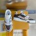 Louis Vuitton Men's LV Trainer Sneakers in Bicolor Damier Canvas Louis Vuitton Men's LV Trainer Sneakers in Bicolor Damier Canvas