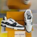 Louis Vuitton Men's LV Trainer Sneakers in Mini Monogram-embossed Leather Louis Vuitton Men's LV Trainer Sneakers in Mini Monogram-embossed Leather