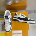 Louis Vuitton Men's LV Trainer Sneakers in Mini Monogram-embossed Leather Louis Vuitton Men's LV Trainer Sneakers in Mini Monogram-embossed Leather
