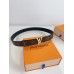 Louis Vuitton LV Initiales 30MM Reversible Belt in Monogram Canvas M0565V Louis Vuitton LV Initiales 30MM Reversible Belt in Monogram Canvas M0565V