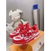 Louis Vuitton LV Skate Sneakers in Red Mix Materials Louis Vuitton LV Skate Sneakers in Red Mix Materials