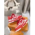 Louis Vuitton LV Skate Sneakers in Red Mix Materials Louis Vuitton LV Skate Sneakers in Red Mix Materials
