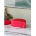Louis Vuitton Capucines Mini Bag in Red Taurillon Leather M56845 Louis Vuitton Capucines Mini Bag in Red Taurillon Leather M56845