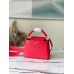 Louis Vuitton Capucines Mini Bag in Red Taurillon Leather M56845 Louis Vuitton Capucines Mini Bag in Red Taurillon Leather M56845