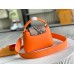 Louis Vuitton Capucines Mini Bag with Python Leather N81210 Louis Vuitton Capucines Mini Bag with Python Leather N81210