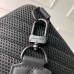 Louis Vuitton Pilot Slingbag in Black LV Aerogram Leather M23736 Louis Vuitton Pilot Slingbag in Black LV Aerogram Leather M23736