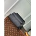 Louis Vuitton Pilot Slingbag in Black LV Aerogram Leather M23736 Louis Vuitton Pilot Slingbag in Black LV Aerogram Leather M23736