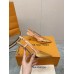 Louis Vuitton Blossom Slingback Pumps 75mm in Gold Leather