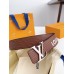 Louis Vuitton LV Initials 40mm Reversible Belt in Epi Leather M8271U Louis Vuitton LV Initials 40mm Reversible Belt in Epi Leather M8271U