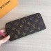 Louis Vuitton Clemence Wallet In Monogram Canvas M60742
