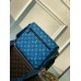 Louis Vuitton District PM Bag in Blue Monogram Canvas M23785 Louis Vuitton District PM Bag in Blue Monogram Canvas M23785