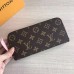 Louis Vuitton Clemence Wallet In Monogram Canvas M61298